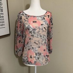 Sheer Lauren Conrad Blouse